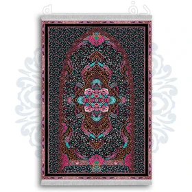 فرشینه از جنس پارچه هازان مخمل ترک طرح سجاده برند دفه کد DSJ 90