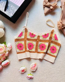 کراپ گل برجسته