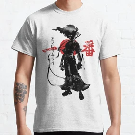 تیشرت لانگ انیمه AFRO SAMURAI افرو سامورایی Afro Samurai Anime کد 185929