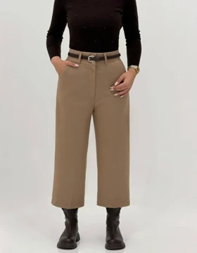 3765-شلوار فوتر واید قد 90