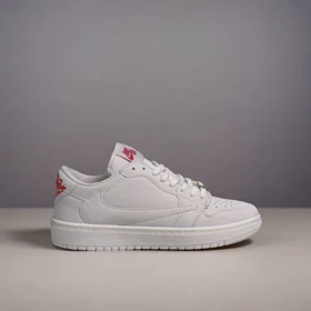 نایک ایر جردن 1 بدون ساق تراویس اسکات سفید ( Nike Air Jordan 1 Low Travis Scott White)
