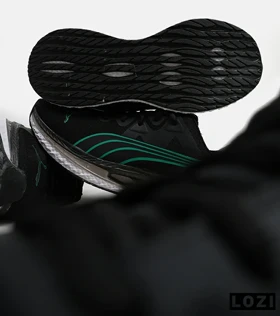 کفش کتانی ورزشی مردانه و زنانه مشکی سبز PUMA