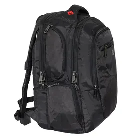 کوله پشتی جنوا مدل G6510 رنگ مشکی