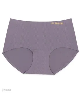 شورت زنانه اسلیپ لیزری سوزنی کد 8750 طرح نوشته Fashion