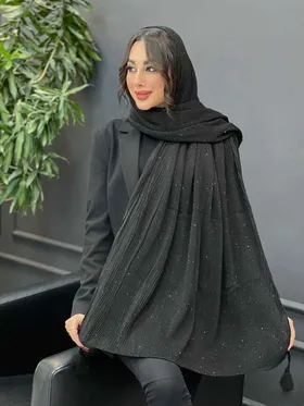 شال پلیسه شاین دار