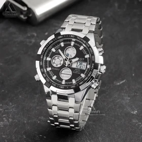 ساعت مچی دیجیتال آنالوگ Fast Time SK150 (مشکی)