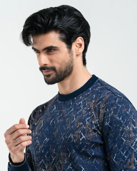 ام کی کالکشن پلیور mk-5433-brown
