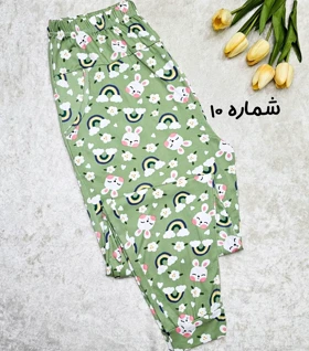 شلوار گیاهی عروسکی کد 807