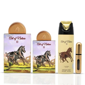ست ادکلن لطافه آرت آف نیچر Lattafa Art Of Nature II Unisex -3pc