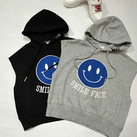 ژیله کلاهدار دورس بچه گانه طرح لبخند خارجی