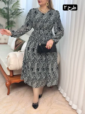 پیراهن حریر پانیذ 2806