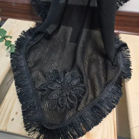 روسری گل برجسته