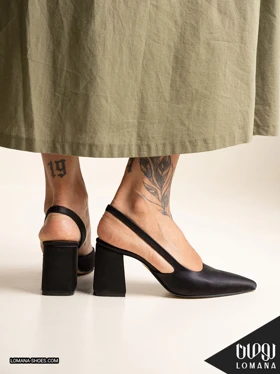 کفش پاشنه لنیا لومانا - کد 2695