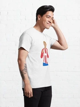 تیشرت ورزشی اتلتیکو مادرید | تیشرت Atletico madrid طرح Minimalist Griezmann کد 144767
