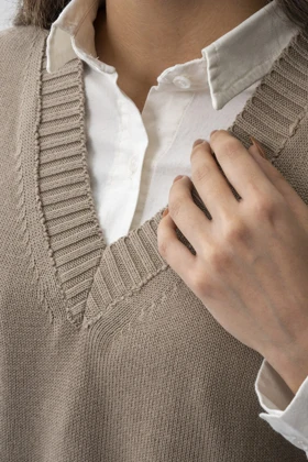 ژیله بیسیک یقه هفت زنانه