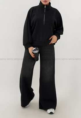 دورس نیم زیپ اویشو باکسی کد1004968