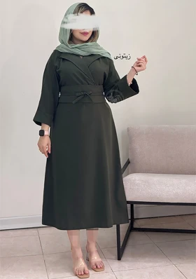 پیراهن مانتویی ساناز