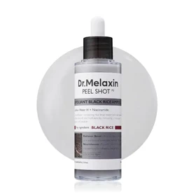 پیلینگ شات برنج سیاه دکتر ملاکسین Dr.Melaxin Peel Shot Glow Black Rice Peeling