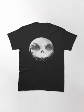 تیشرت کابوس پیش از کریسمس تیشرت Nightmare Before Christmas طرح Jack Skellington Classic