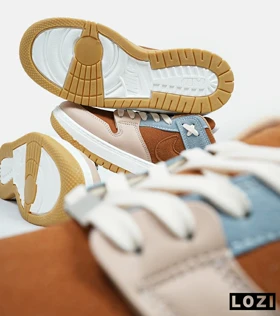 کفش کتانی مردانه قهوه ای آبی نایک NIKE SB