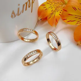 انگشتر ساده نگین‌دار ژوپینگ کد 535