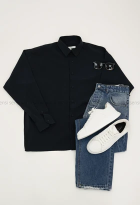 پیراهن مردانه آستین بلند پری کد20000066