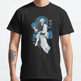 تیشرت انیمه Gintama گینتاما Gintoki Sakata کد 186786