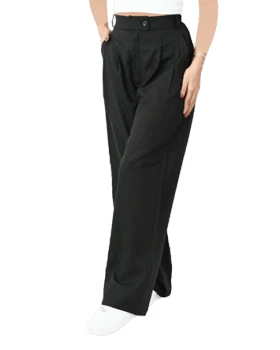 شلوار لینن پیله دار