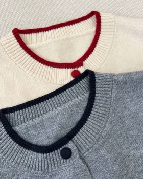 ژاکت بافت مینیمال گل کد 5239