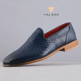 کفش کالج مردانه چرم یلسان مدل آرچر کد 508-MOT