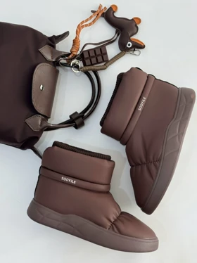 بوت جورابی سویل 2372 (قهوه ای)