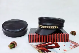 کلاه کاپیتانی تمام چرم