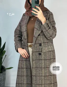 پالتو پشمی آستردار نورا 9