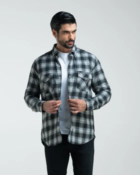 ام کی کالکشن پیراهن آستین بلند mk-712-black