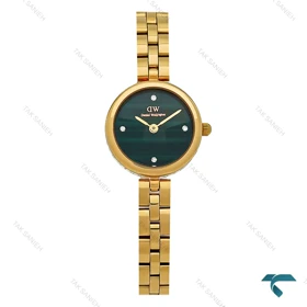 ساعت دنیل ولینگتون ELAN زنانه طلایی صفحه سبز طرح دار DW-8931-L