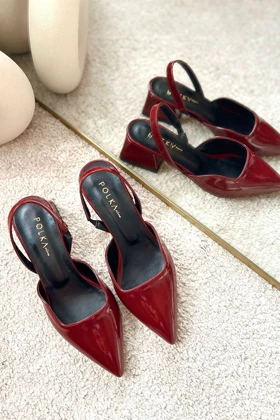 کفش پاشنه‌بلند کلاسیک زنانه polka-store polka-store