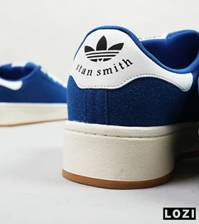 کفش کتانی مردانه آبی ADIDAS stan smith