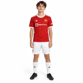 ست تیشرت و شلوارک ورزشی بچگانه منچستر یونایتد مدل ADIDAS-2022