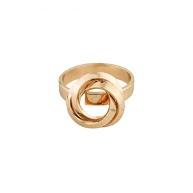 انگشتر دخترانه طرح گل پیچی