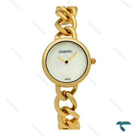 ساعت شنل زنانه طلایی استیل Chanel-7957-L