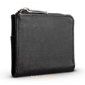 کیف پول چرم یلسان مدل رادین کد 080-HRM (مشکی)