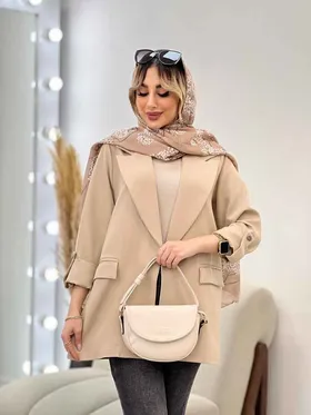 مانتو مازراتی آستین پاگن
