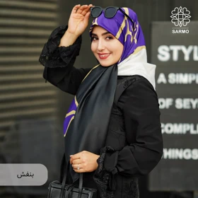 روسری ابریشم کجراه گلرخ