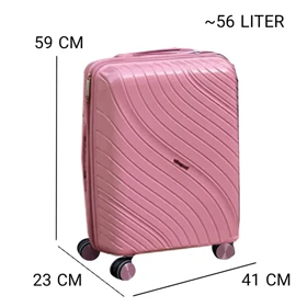 چمدان سایز کوچک وارداتی مندوزا مدل MENDOZA - MDZ836 SMALL