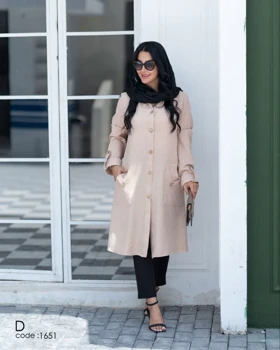مانتو زنانه بلند تابستانه مدل آنیسا مدل آنیسا کد 1651 (ضمانت اصالت)