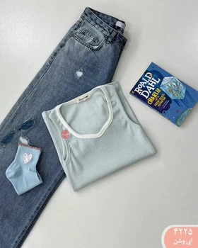 تاپ یقه نواری 4225