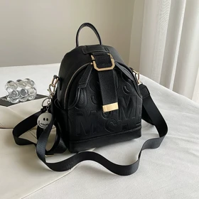 کوله پشتی وارداتی زنانه کد9821 (مشکی)