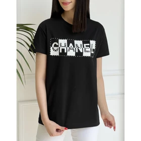تیشرت نگین‌دار چنل