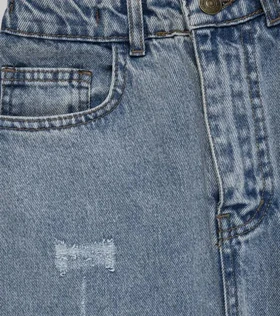 دامن جین پشت کش