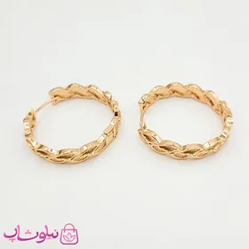 گوشواره حلقه‌ای بزرگ ژوپینگ